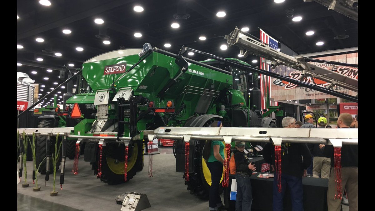 FEeditors's tweet photo. Available for late-model John Deere chassis @SalfordGroup recently released the 60-foot Valmar 6700 Air-Boom Applicator #NFMS https://t.co/xSEnK7zHvI