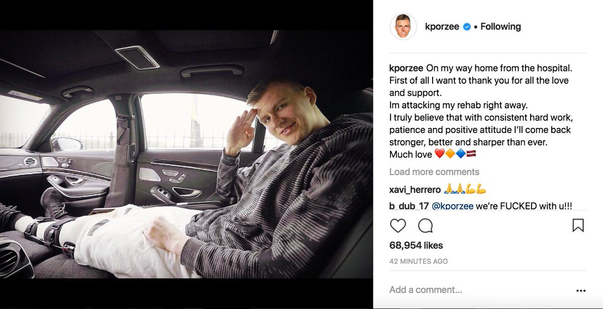 Bobslejs's tweet photo. Latvieši ir stipri. To mēs šonakt plkst 3.00 redzēsim skeletonā, un to mēs redzam Kristapa Porziņģa apņēmībā. Lai @kporzee ātri atveseļojas, un lai tas Alpensijas ledus ir ātrs brāļiem Dukuriem!
#Skeleton #PyeongChang2018 #Porziņģis #LatviešiPasaulē https://t.co/QlG2zHjfLt