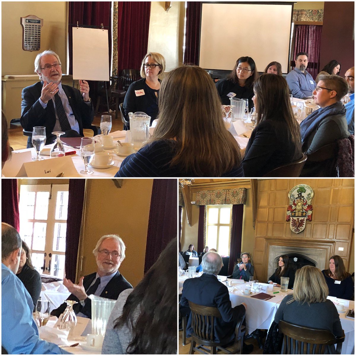 What an outstanding luncheon for our #StrategicLeaders! Thank you to President Deane and the Univ. Club. @McMasterContEd