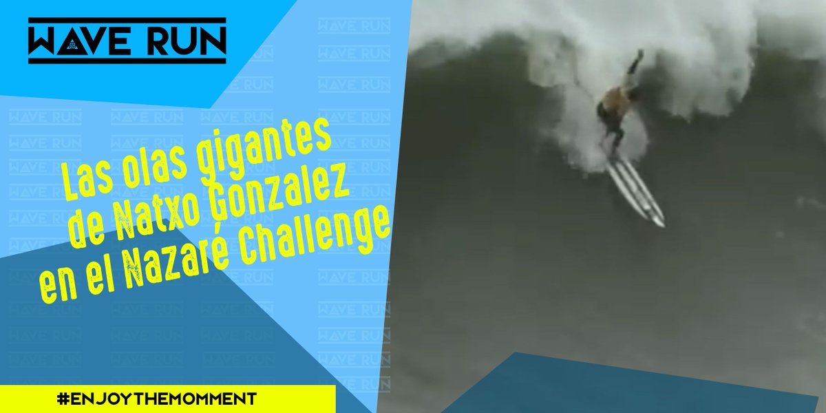 waverunve's tweet photo. VIDEO|Las olas gigantes de Natxo Gonzalez en el Nazaré Challenge
via @diarioas
#surf #olas #waverun #enjoythemomment https://t.co/XSaPvmg4CO