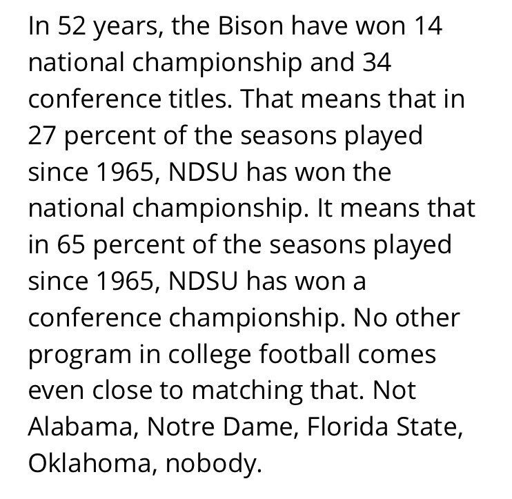 Facts. #BisonPride