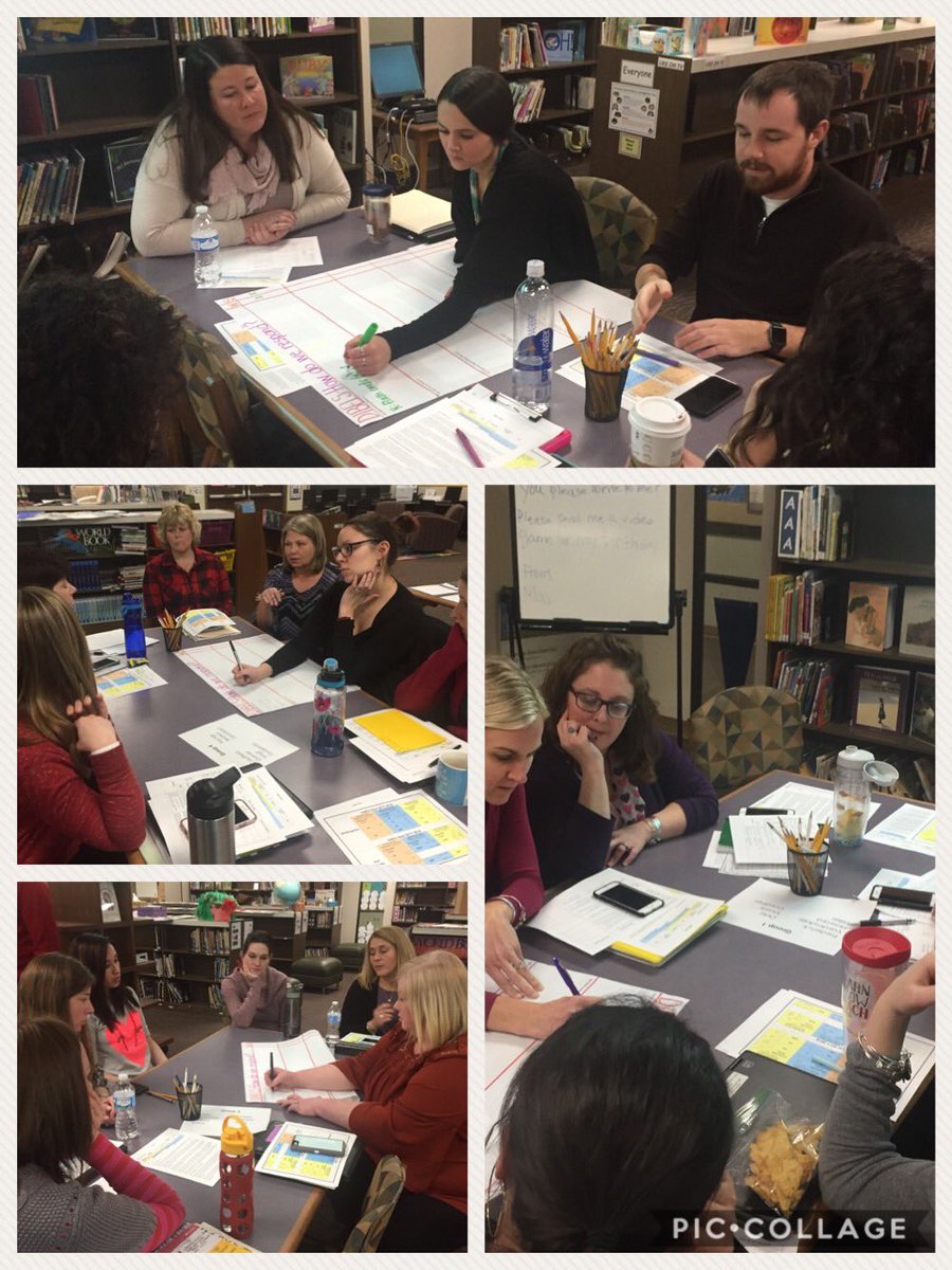 Ncaulfield1's tweet photo. SFE K-1 teachers and interventionist discuss how they respond in the context of purposeful reading and writing to what they’ve learned from DIBELS data!  #wearewayne #sfelearns https://t.co/KOplrRugd2