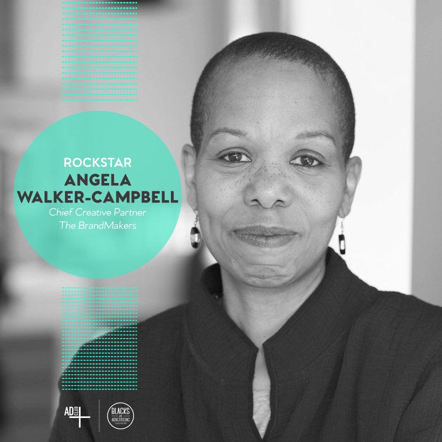 BLKSinADV's tweet photo. For over 25 years, Angela Walker Campbell has developed and driven organizational and creative excellence in advertising and marketing communications. Take a look at Angela’s full profile here: https://t.co/OlXm7lwWFY curated in partnership with the @AdClubNY 
#BHM  #BLKSinADV https://t.co/r8BQXjvlLo