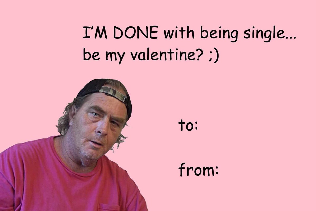 BridgetteWest's tweet photo. 😂😂😂😂 @duggie6080 needs a valentine! #happyvalentinesday2018 https://t.co/GulHQiwtp5