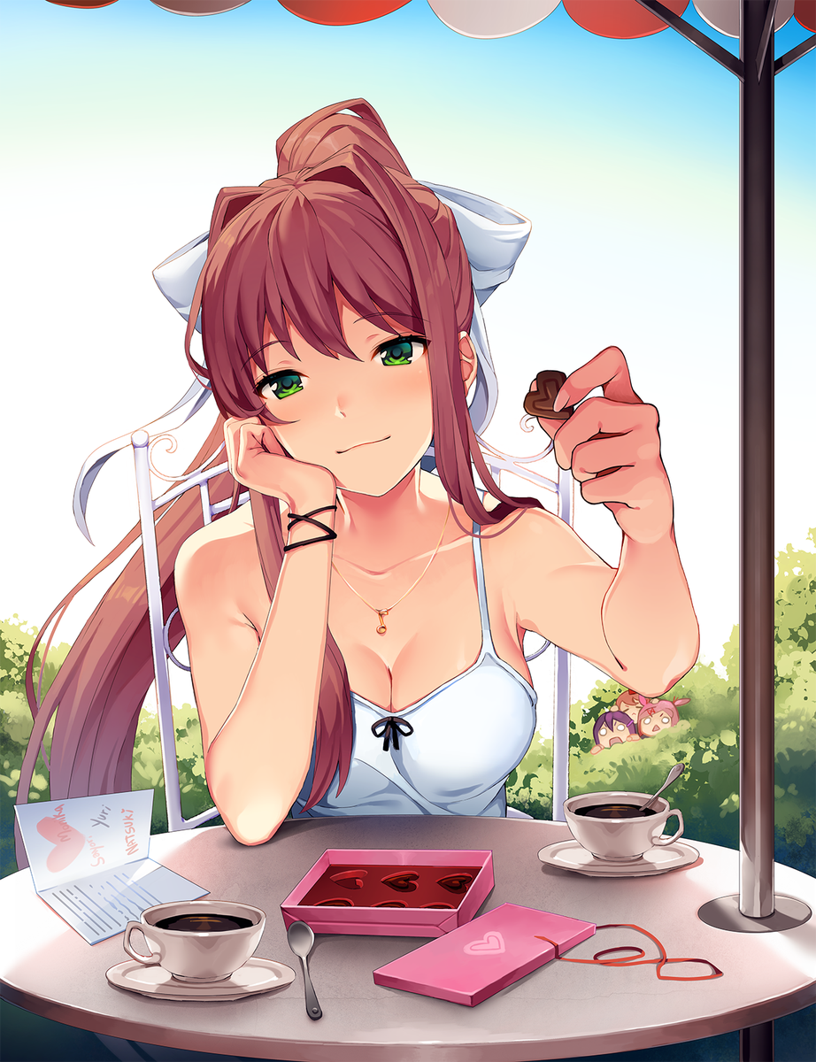 how long does monika talk doki doki