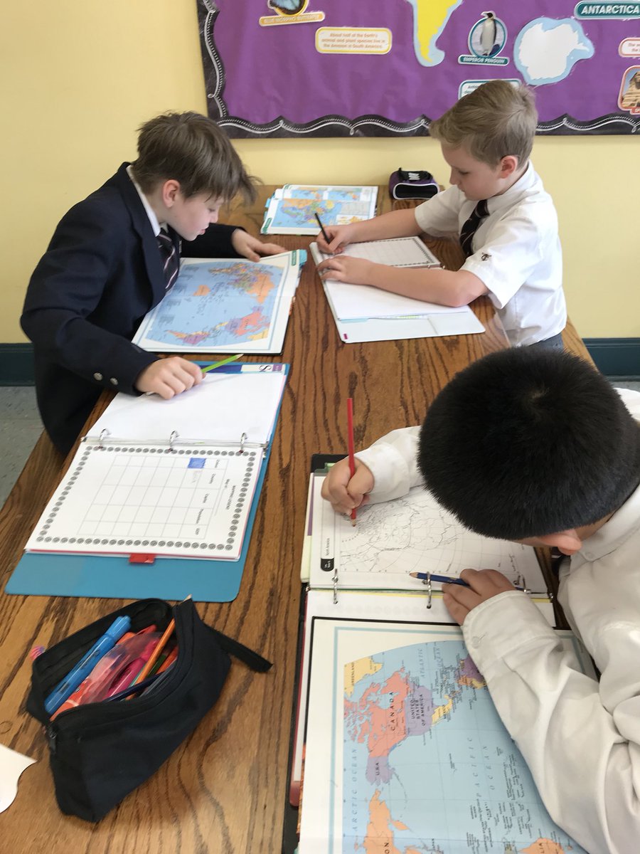 ms_mcclure's tweet image. Getting our geography on in Grade 5! 🌎🌍🌏 #TCSProps