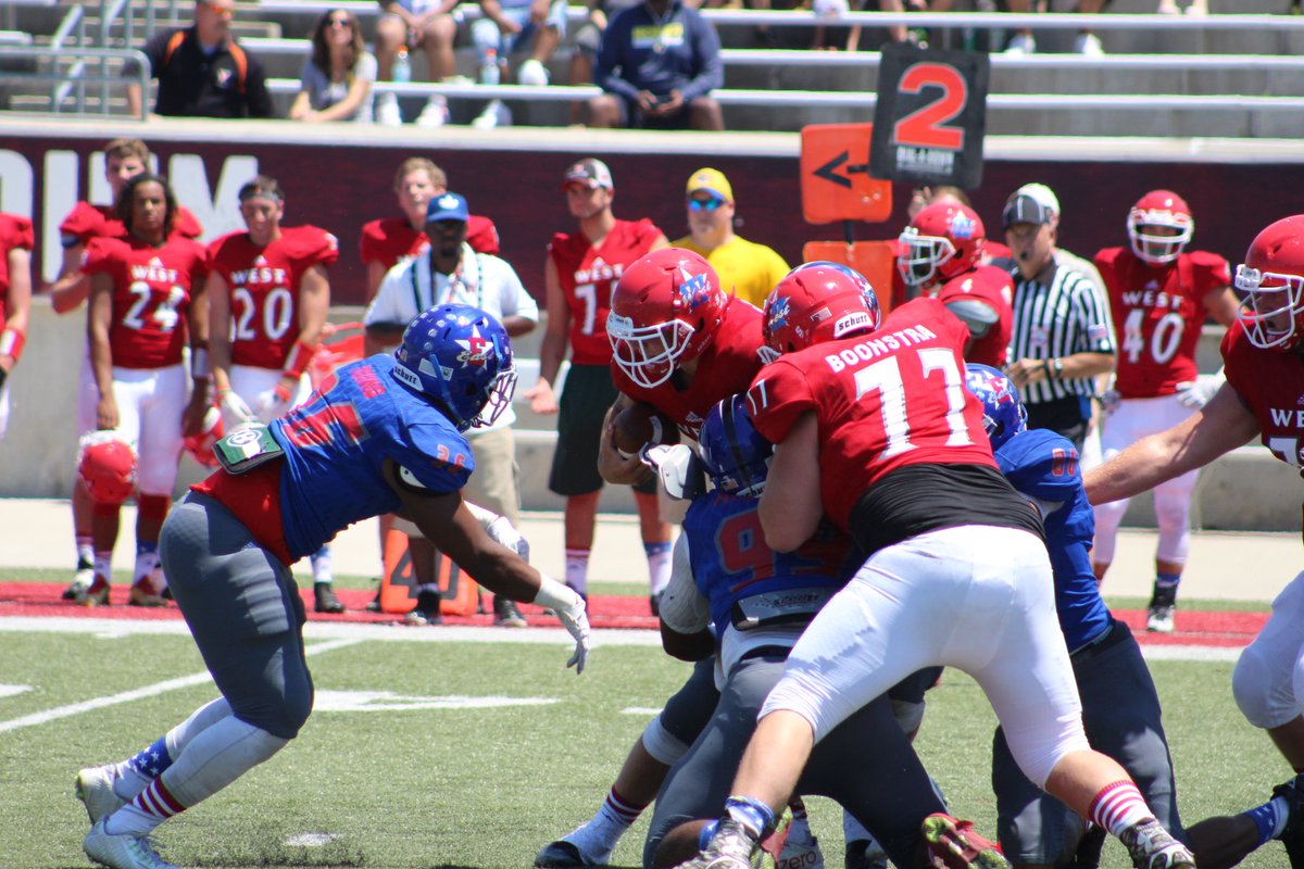 TheD_Zone's tweet photo. MHSFCA/The D Zone East vs. West All-Star Football Game presented by UAW Ford:

West Roster:  https://t.co/77pFtTnByW https://t.co/vKT1hvzNc1
