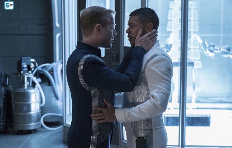 Happy Valentine's Day. #StarTrekDiscovery style. Love Long &amp; Prosper ❤️🖖🏽❤️#StarTrek #ValentinesDay