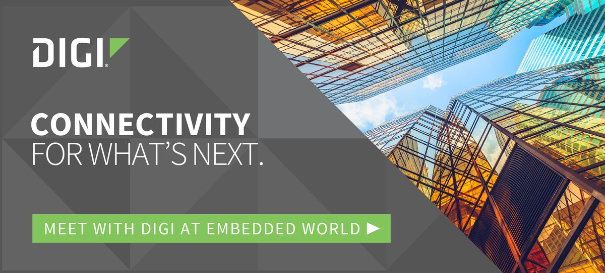 digidotcom's tweet image. The second day of #ew18 in underway! Visit us at our Booth #518 in Hall 3 for live demos and discussions: goo.gl/gt2zmZ #DigiXBee3 #SumofSmarts #IoTConnectivity