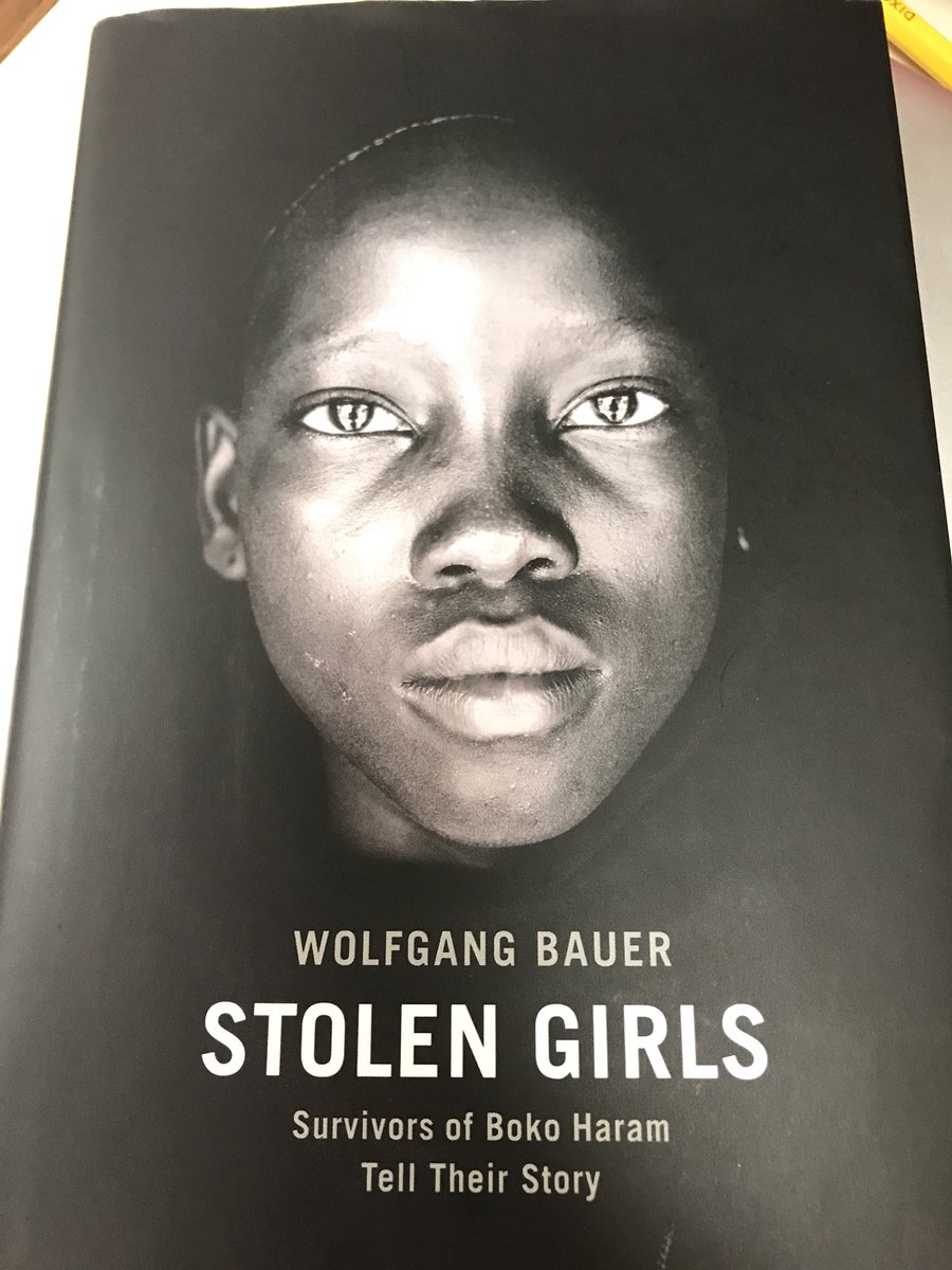 I can even find the words to describe how impactful this book is. I have never questioned my own morals so deeply. I cannot fathom the horrors taking place in Nigeria right now. #stolengirls #givebackourgirls