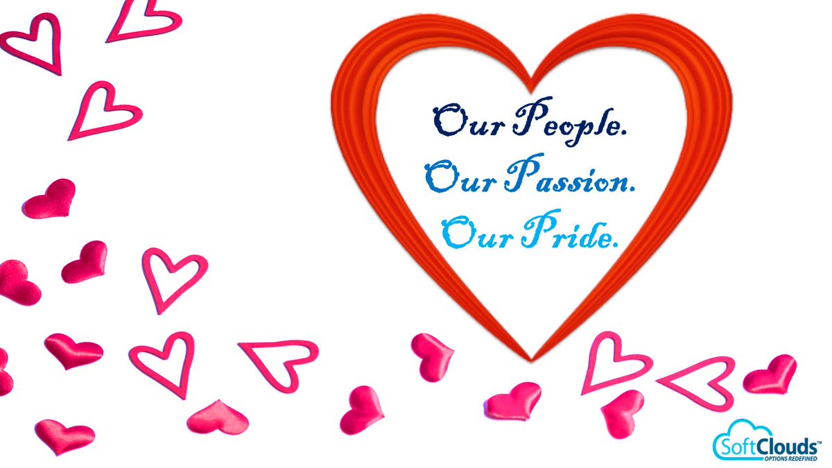 SoftClouds's tweet photo. SoftClouds would not be the same without our wonderful #employees - our #SoftCloudians :)
A Very #HappyValentinesDay to all our #employees, #customers, #friends and #well-wishers #ValentinesDay #Customers #SpreadTheLove https://t.co/eBuFgHJiHD