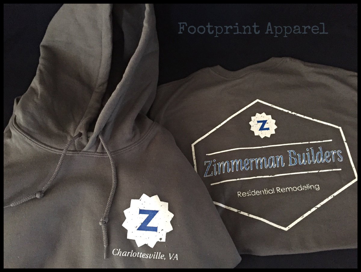 FootprintApprl's tweet photo. Some cool #swag for our friends at Zimmerman Builders.
#footprintapparel #leavinganimpression #screenprint https://t.co/ucY8QF5xsk