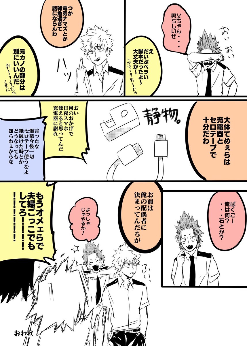 お題箱より「おままごとする派閥」
※切爆気味&amp;おままごとしてない。(?)

カオスなコントみたいになってしまったけど考えるのとても楽しかったです?
素敵なお題ありがとうございました〜! 