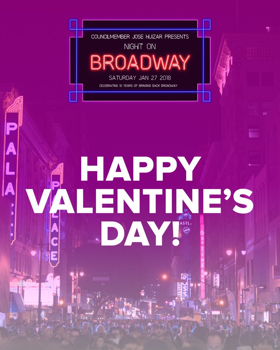 Happy Valentine’s Day Los Angeles! 💞