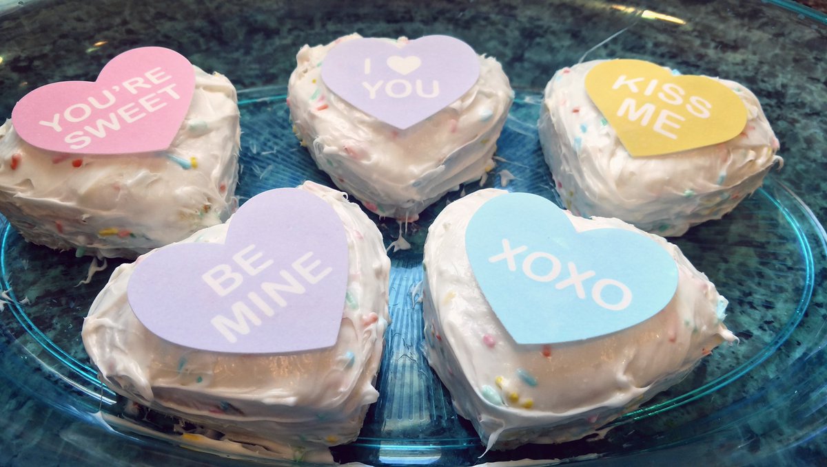 Hayleesi's tweet photo. Happy Valentine's day everyone 💕 Hope everyone has a sweet (ha, puns) day! https://t.co/pLTHVx18rp
