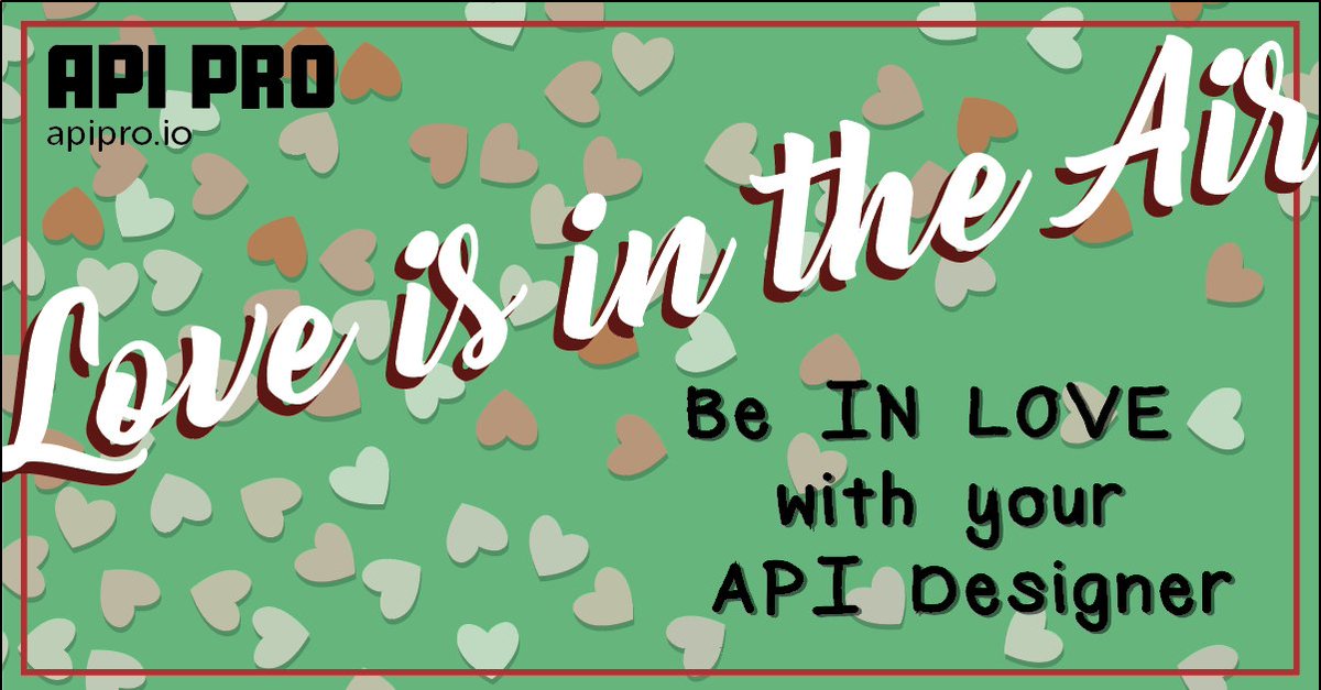 getapipro's tweet image. On a day dedicated to #Love, isn&apos;t it time you fell in love with your #APIDesign tool?! Get #APIPro, and you will fall in love with our #EasyToUse solution for designing #APIs &amp;amp; their contracts! #ValentinesDay #AWS #APIDevelopment #fallinlove apipro.io/about/