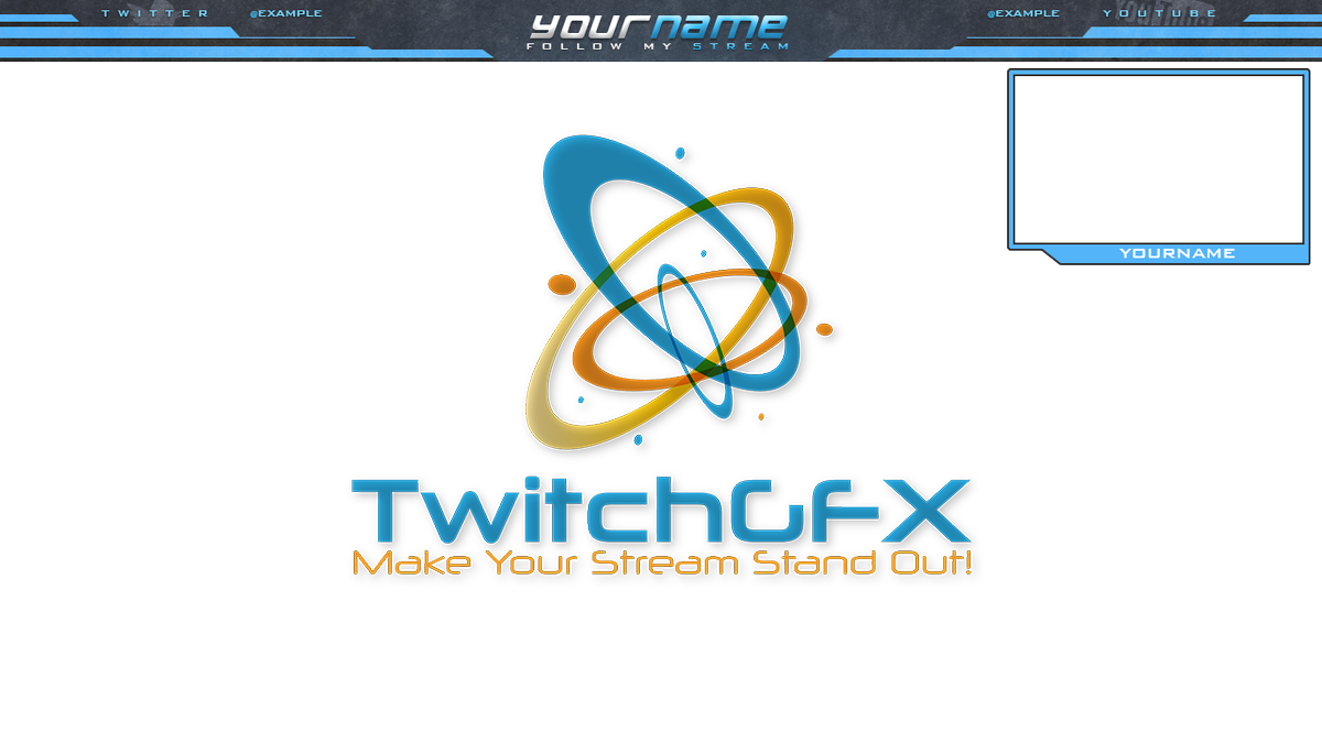 TwitchGFXcom's tweet photo. We've got three new overlays for twitch, free to use on your stream! They come with .PNGs and .PSD files. 
Check them out on https://t.co/AvyjhTVqtV #twitch #streaming https://t.co/1TlqHWqem1