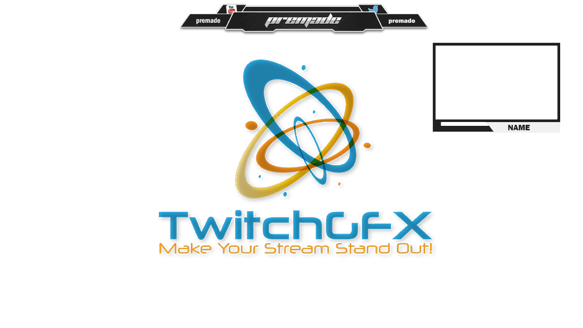 We've got three new overlays for twitch, free to use on your stream! They come with .PNGs and .PSD files. 
Check them out on twitchgfx.com/free-twitch-gr… #twitch #streaming