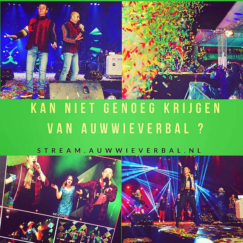 #iloveyou #auwwieverbal #awb2018 #uitzendinggemist #Livestream