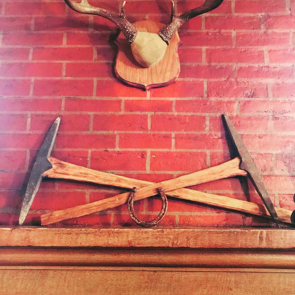 Men’s Parlor... fireplace... a place where the men could be men without “social distractions”. aka.. women