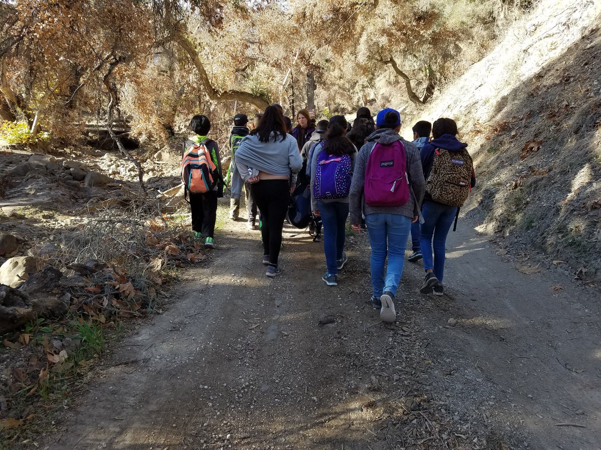 framos1992's tweet photo. Our students loving outdoor school near the shores of Lake Cachuma! #hornetpride #GreenJHS #hesdpride https://t.co/2R13hoEnlU