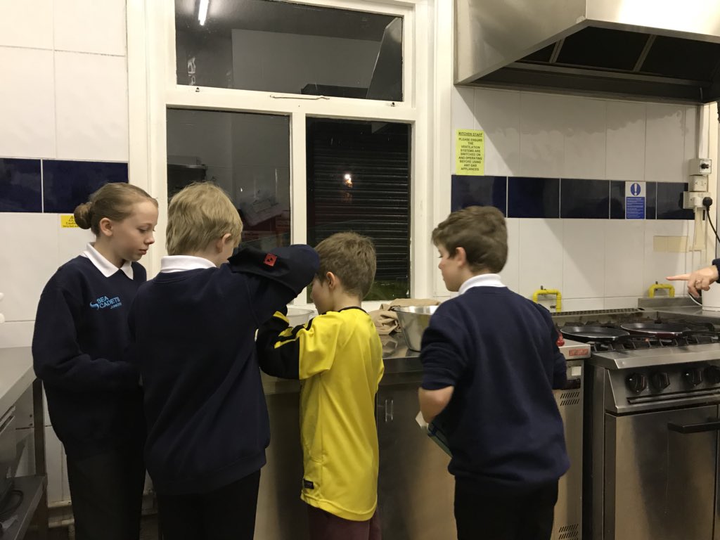 Our junior cadets having a great time this evening making pancakes! Even caught a photo mid flip! They thoroughly enjoyed them along with the syrup, nutella, lemon juice and sugar! Great work guys 😋