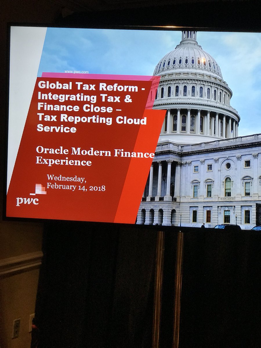 staceysink's tweet image. Join us at #OracleMFE and discover how Oracle TaxReporting solutions hel bring corporate finance &amp;amp; #tax together to meet new global challenges. @micjohnsonMJ