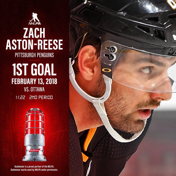 Congrats to @johngilmour93 and @zreese11 on notching their first career NHL goals last night! #FirstGoal #ad