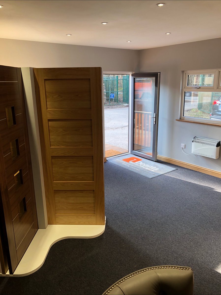 New showroom at our Brentwood site #timbermerchant #brentwood #timber #woodworking #doors #deanta #eoburton #sawmill #showroom <a href="/eoburton/">E O Burton & Co Ltd</a>