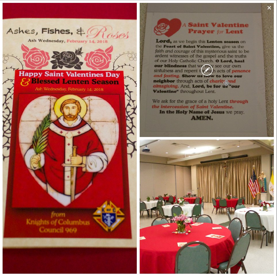 You have one last chance to get your #mercyashtag at the 6:00 pm Mass this evening. 
And after Mass, join us for the Ashes, Fishes, &amp; Roses Valentine's fish fry in the PAC sponsored by our KC Council 969!
#mercy #welcometoourfamily  #showusyourash #HappyValentinesDay