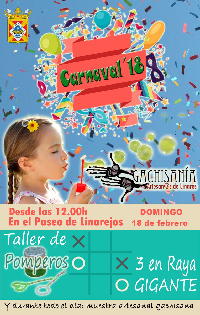 gachisania's tweet photo. @gachisania en el entierro de la sardina del @aytolinares. Talleres y artesanía en el paseo. https://t.co/iVAO6dvJqO