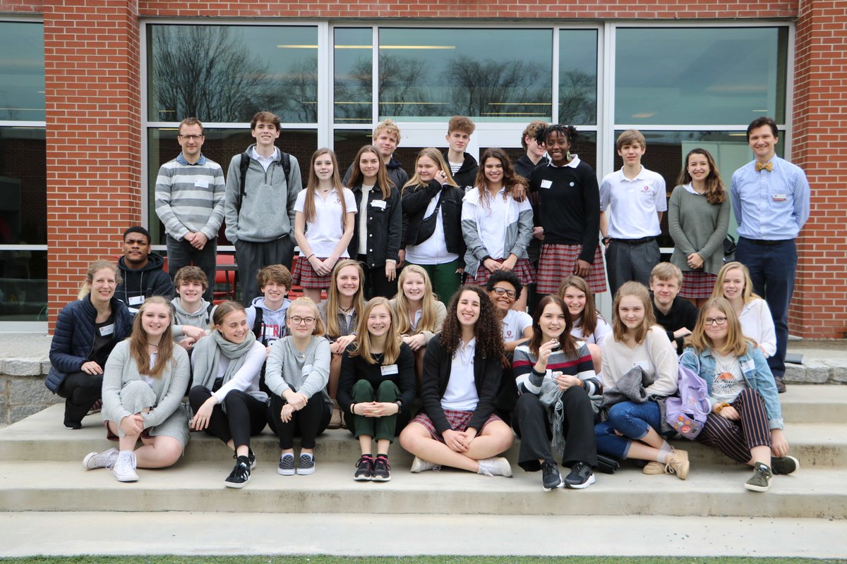 HIESbears's tweet photo. A group of students and teachers from Himmerlands Ungdomsskole, a boarding school in Denmark, visited HIES this week as part of their exploratory trip to Atlanta. https://t.co/SSp4wLloxr #HIESglobal #HIESbears https://t.co/u3KXtgXRba