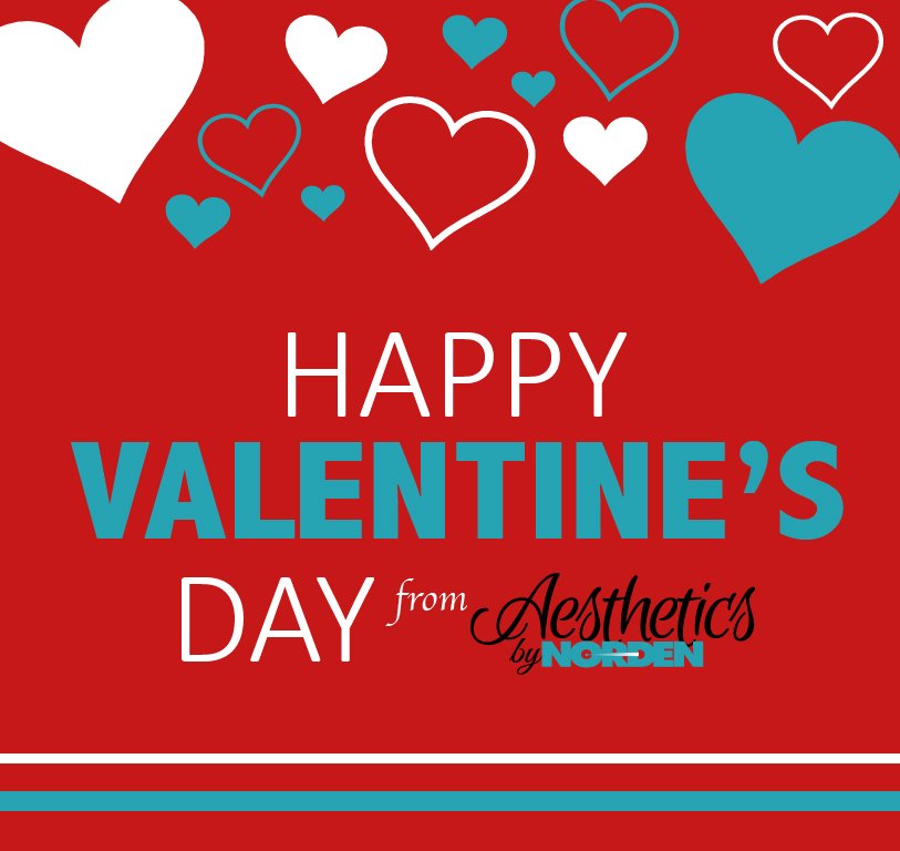 Happy Valentines Day from all of us at Aesthetics by Norden! Love yourself today and everyday. #ValentinesDay
#Skincare #Aesthetics #NJ 
bit.ly/AestheticsbyNo…