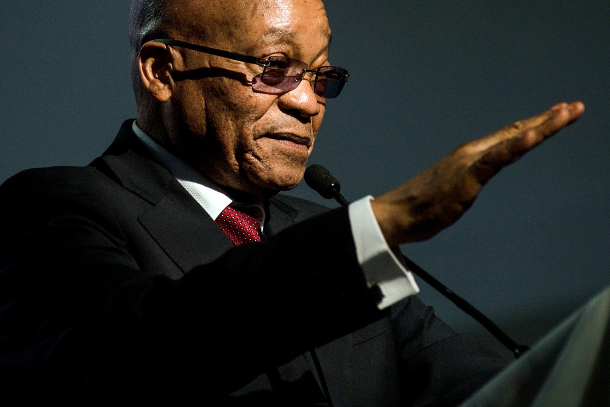 business's tweet photo. BREAKING: Jacob Zuma resigns as president of South Africa https://t.co/IRCq66vhBB https://t.co/xKF5j2Vu0y