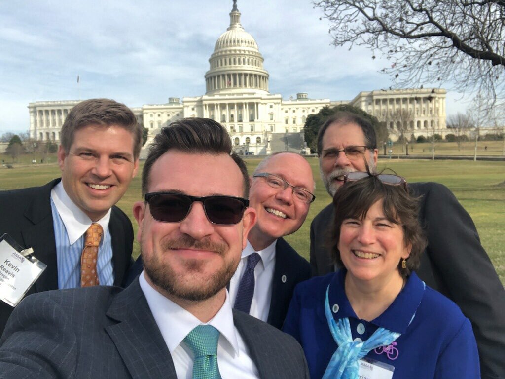 Great team effort! OMA contingent working on Capitol Hill to better our lives in Oregon. #AMANAC