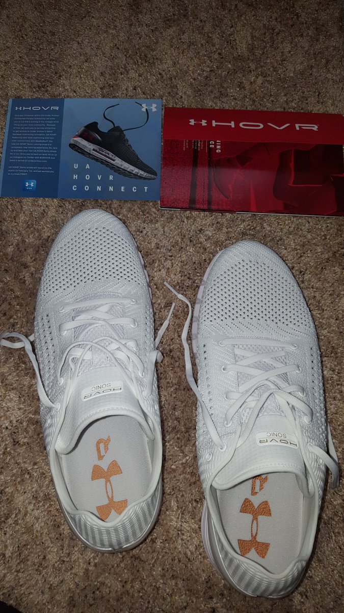 New high tech shoes from #UnderArmor  #UAHover