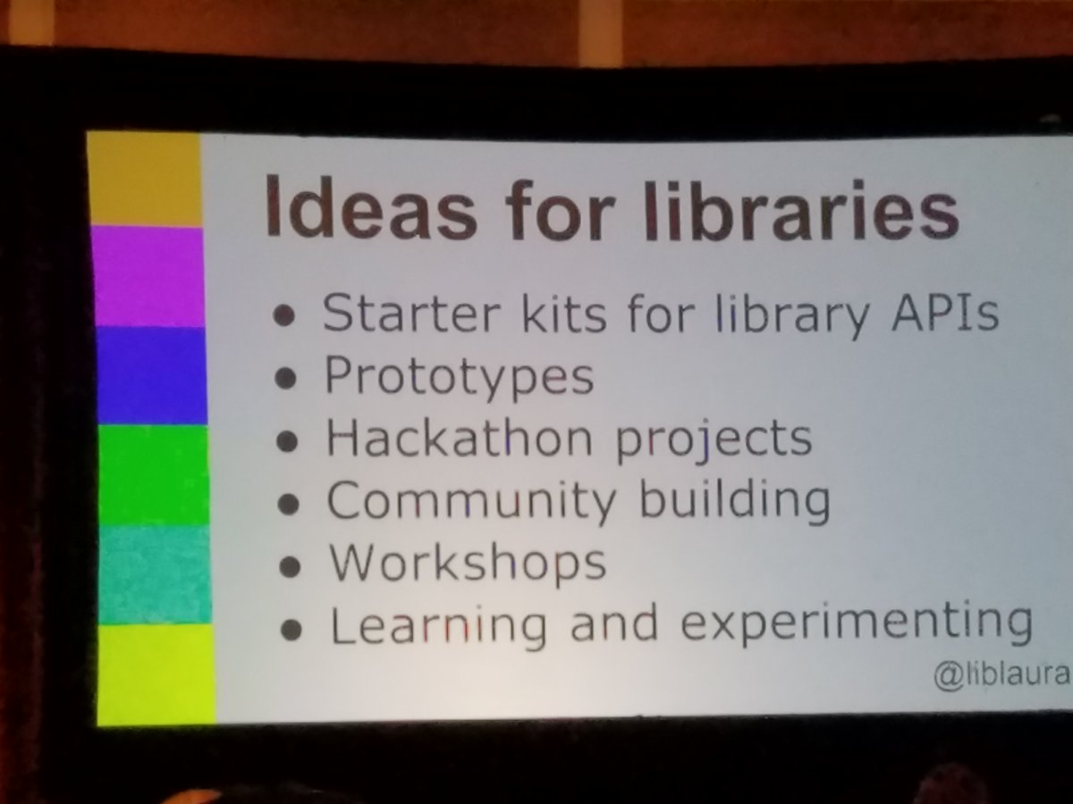 justin_littman's tweet image. .@gelmanlibrary&apos;s @liblaura shares work w/ @glitch from research leave at @LC_Labs. #c4l18