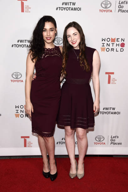 Magicians_Fans's tweet photo. @JadeTailor and @BrittanyCurran at the 2018 Women In The World Los Angeles Salon at NeueHouse Hollywood on February 13, 2018. https://t.co/LjXo42hujE