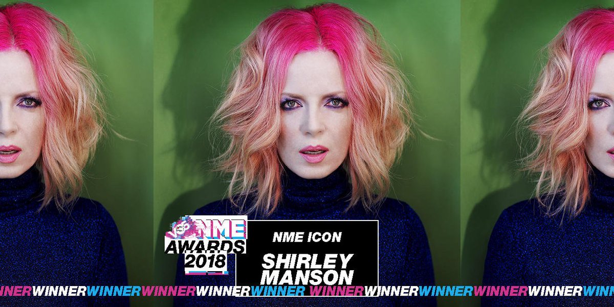Nme On Twitter Shirley Manson Of Garbage Receives The Nme Icon