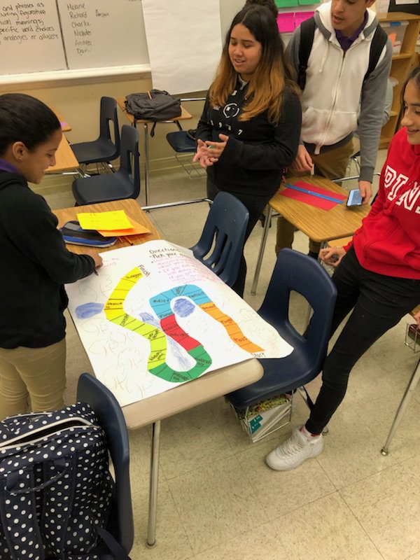 ShenandoahMS's tweet photo. Ms. Valencia's 7th graders work on their vocabulary review games. They are looking fantastic! #SMSELA #SMSReading @MDCPS @MDCPSCentral @MiamiSup @MDCPSREADING https://t.co/vPhngQD1v3