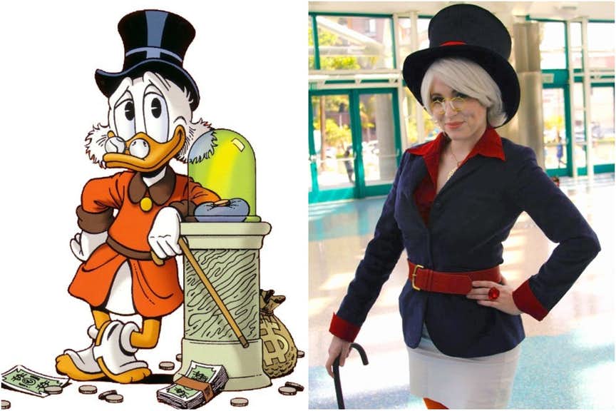 @CBR. named me the #1 Attractive Disney Afternoon Cosplayer for my Scrooge ...