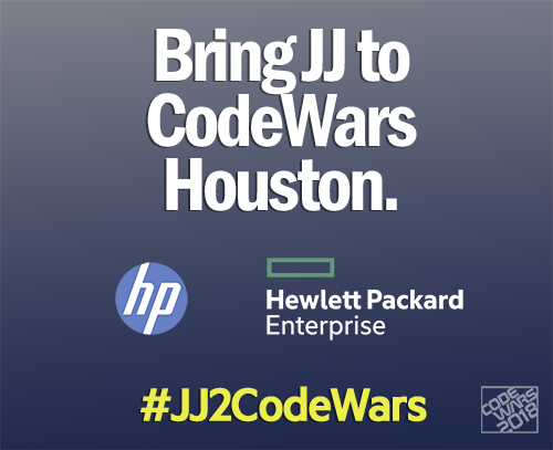 CodeWarsCentral's tweet photo. Hey @JJWatt - join 750 high school kids at their Super Bowl of programming on 3/3 at CodeWars|Houston https://t.co/EPlwbzd05c #JJ2CodeWars #CodeWarsCentral @JJWFoundation https://t.co/he2VfRkvAO