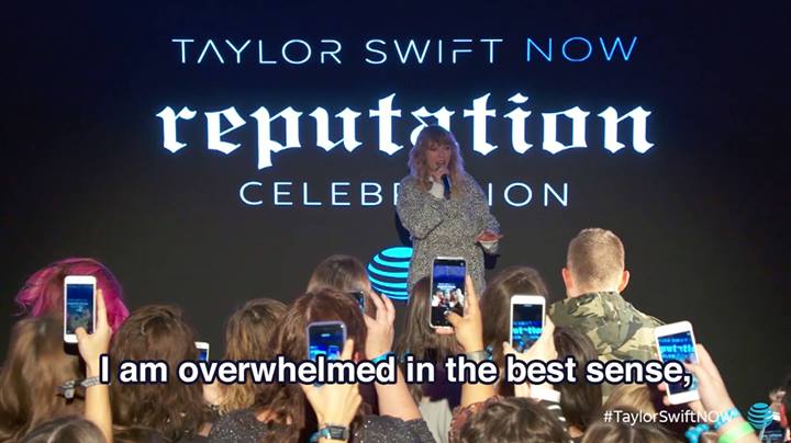 RecruitingWhiz's tweet photo. Here’s a little love from Taylor Swift on Valentine’s Day! Tune in to Ch. 1113 to watch the EXCLUSIVE footage of Taylor surprising Swifties at the #repPopUpATT celebration on #TaylorSwiftNOW! https://t.co/wXza0zbGZ2 #attemployee https://t.co/PwmuUNvP1T