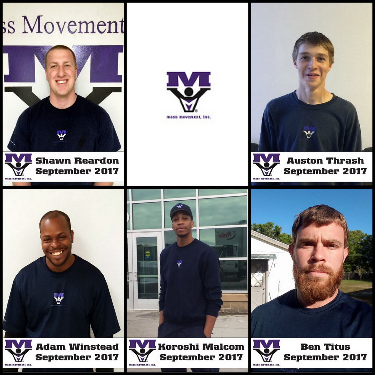 massmovementinc's tweet photo. Congratulations to our #September2017 #EmployeesoftheMonth! Keep up the great work!! #MassMovementInc #Commitment #Dedication #Teamwork https://t.co/V0dtTOOIUC