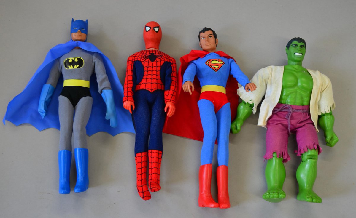 What was the first #superhero action figure or toy you can remember? For me, has to #Megos...#Batman🦇 and #Spiderman go way back. via @<a href="/CBNostalgia/">Comic Book Nostalgia</a> <a href="/MegoMuseum/">Mego Museum</a> (<a href="/comicbookaddt/">Comic Book Addicts</a> ) #toys