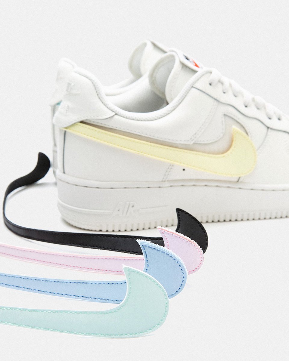 nike air force 1 velcro swoosh