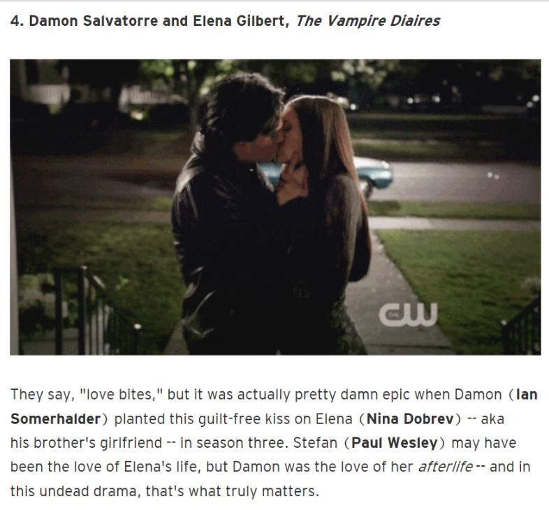 The Vampire Diaries on X: [UPDATE] #Delena makes @etnow's 14