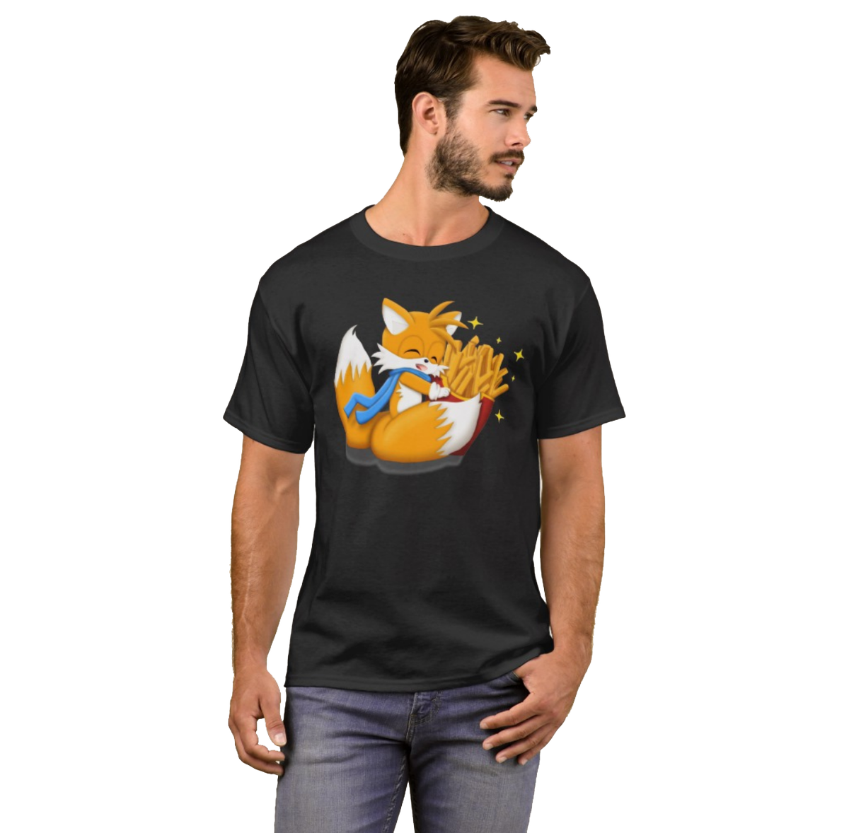 Musical_Sushi's tweet photo. I'm so happy you all love the #TailsXFries design! Thanks @sonicsong182 for letting me take charge of the Design! Love you! ❤️ and Thank you for the good vibes everybody! #SonicTheHedgehog 
Get the merch here! https://t.co/1X9oRKgHEW https://t.co/3u1JwYtznS
