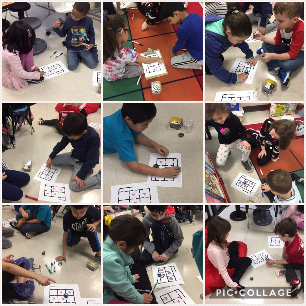 MrsS_andCrew's tweet image. Helping @ozobot find LOVE on Valentine's Day! #EastSideEaglePride #wecode @STEMcobb