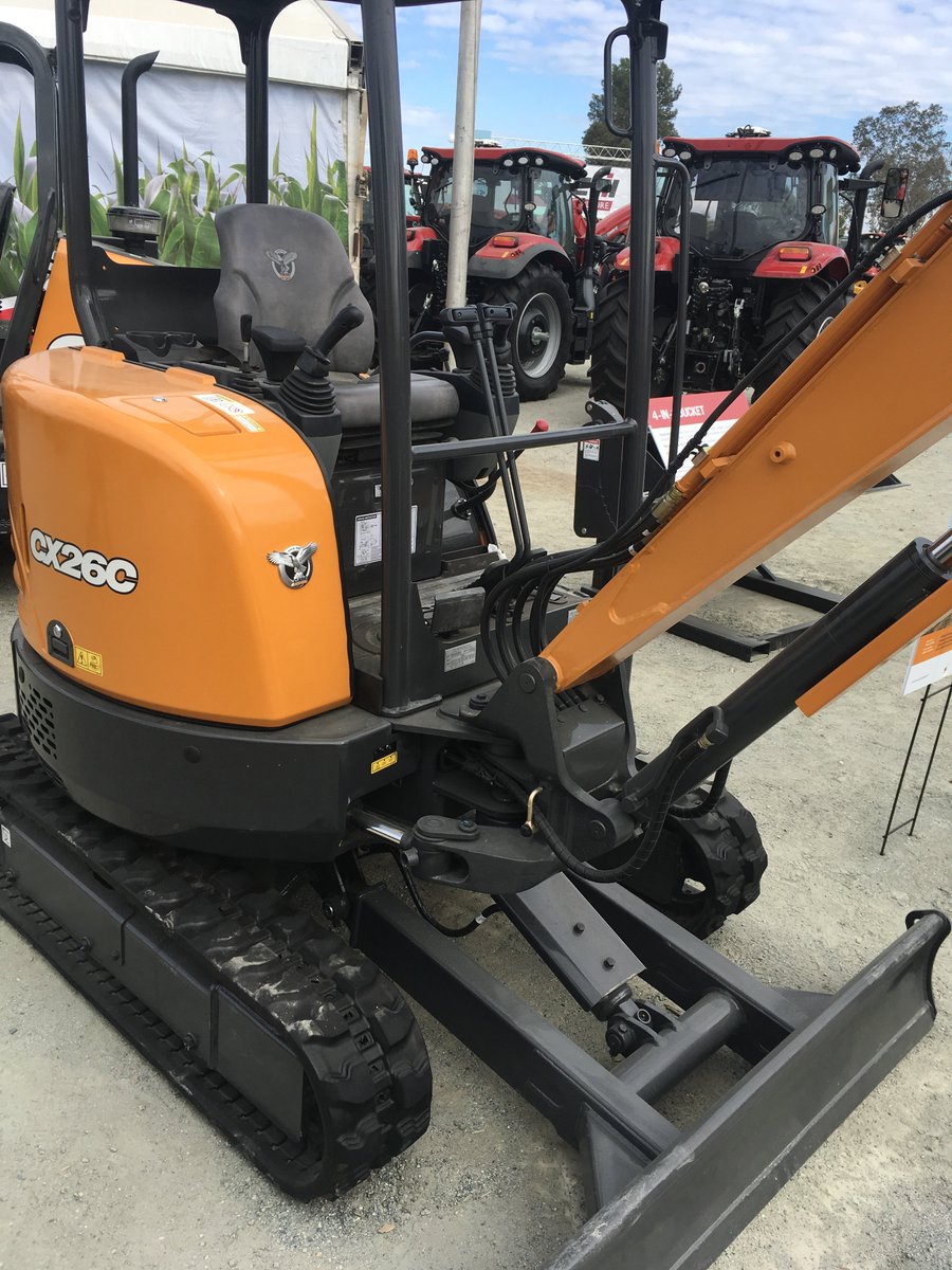 CaseCE's tweet photo. For the first time ever, the C Series mini excavators hit #wae2018. See the models in the CASE booth or check out this walkaround https://t.co/7ZBxUnfCCZ https://t.co/bvlADF3JAM